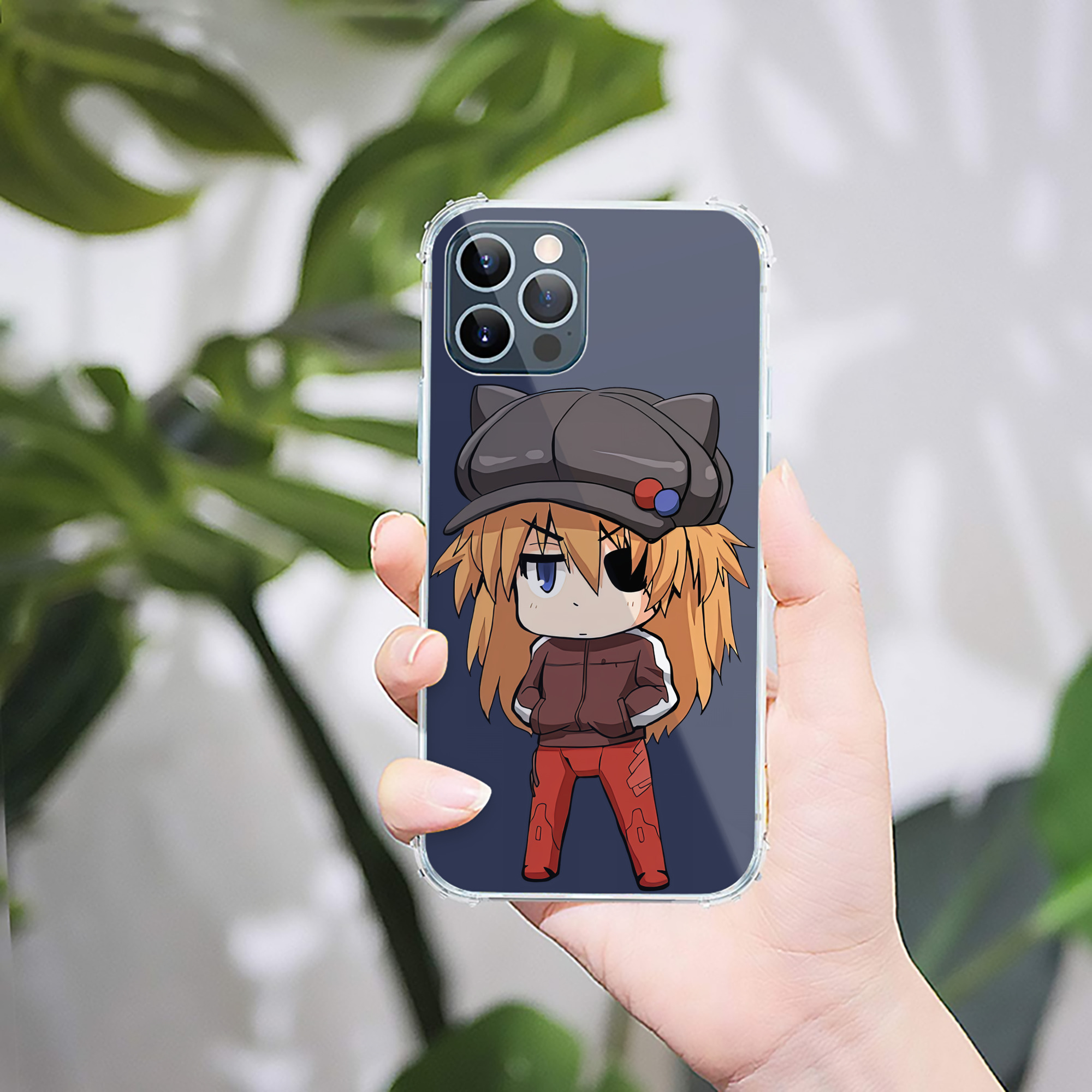 （画像用） EVA 新世紀エヴァンゲリオン 【iPhone 12シリーズ対応】透明スマホケース（クリアソフトケース）
